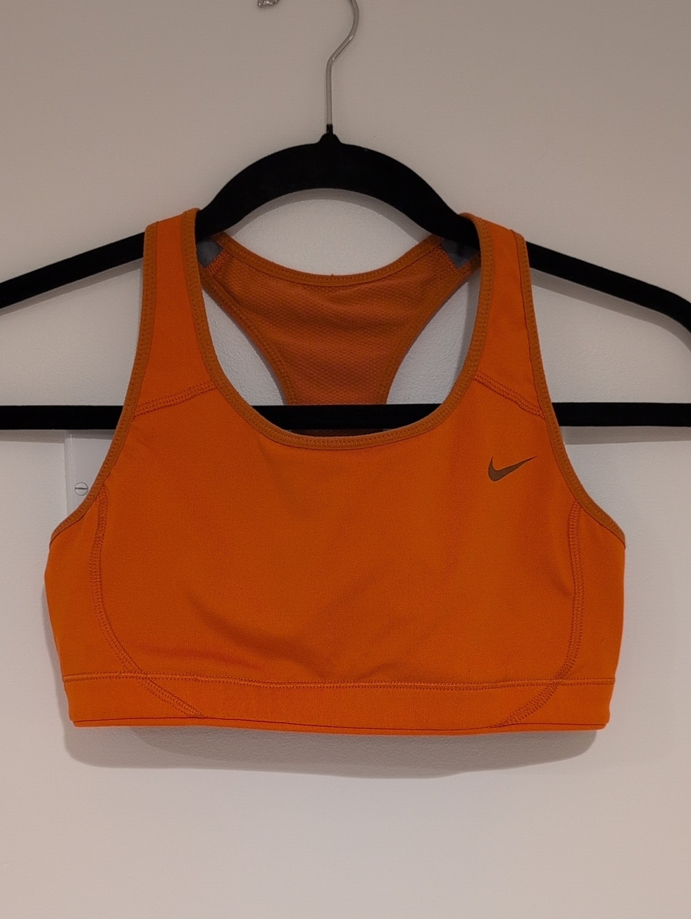 Nike Women's Orange Medium-Support Sports Bra